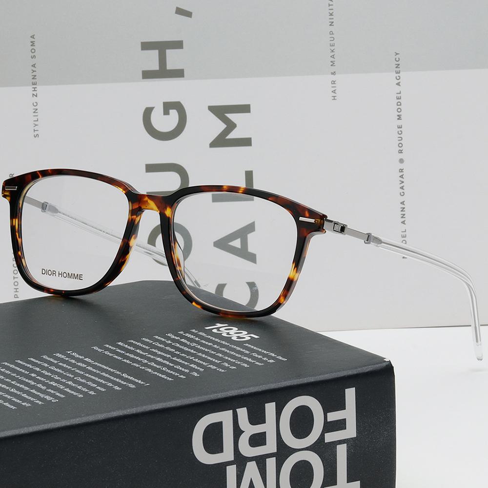 DIOR TECHNICITYO9 EPZ Square Acetate Eyeglass Frames Unisex