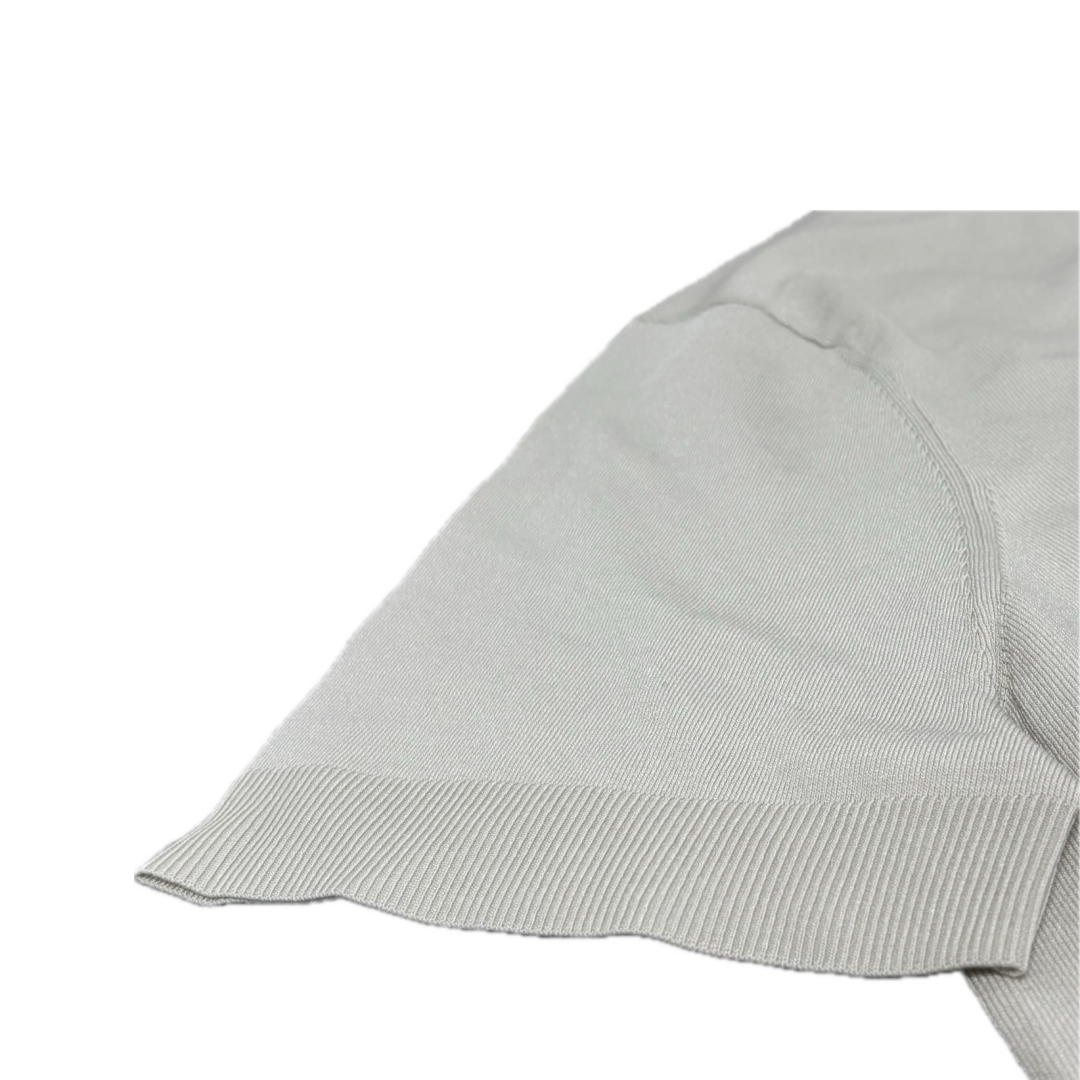 Neil Barrett Cream Minimalist Techno Short-Sleeve Knit T-Shirt PBMA1063E