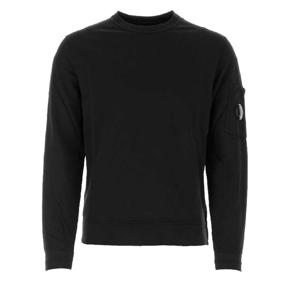 CP Company Men's Lens Patch Crewneck Sweatshirt 15CMSS015A 002246G 999