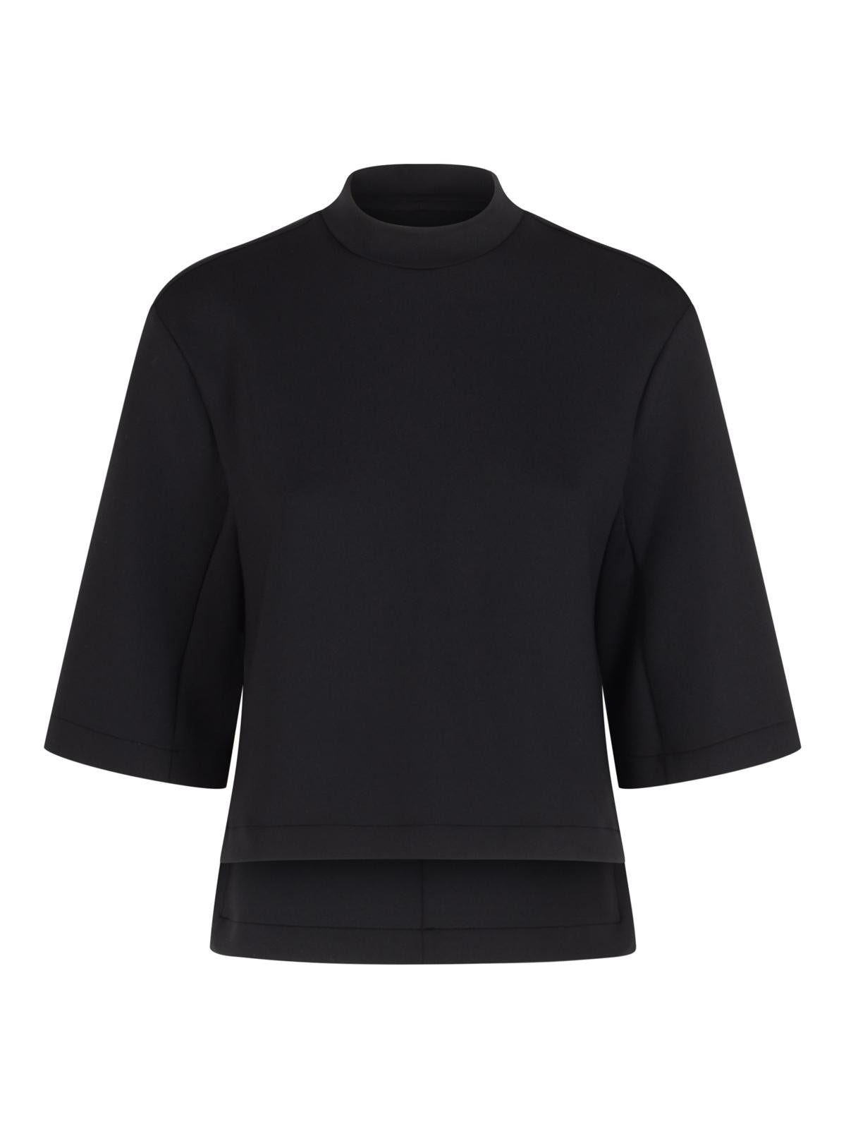 Moncler Black Short Sleeve Cotton T-Shirt Women’s