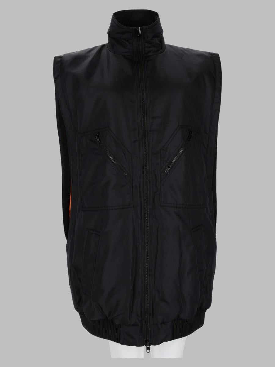 Maison Margiela Black Wool Vest