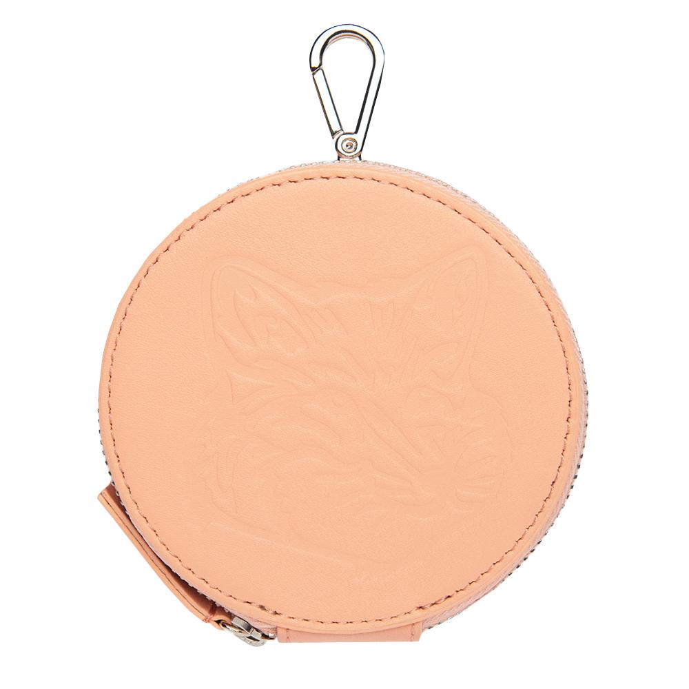 Maison Kitsune Fox Head Debossed Logo Coin Wallet IU05329LC0025 P612