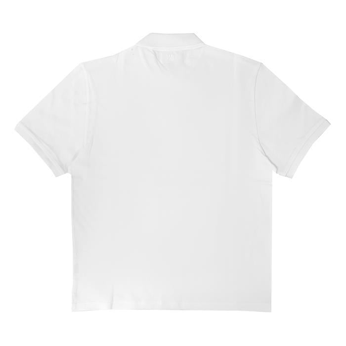 AMI Men's Heart Logo Embroidered Pique Short Sleeve Polo Shirt BFHPL001     PK