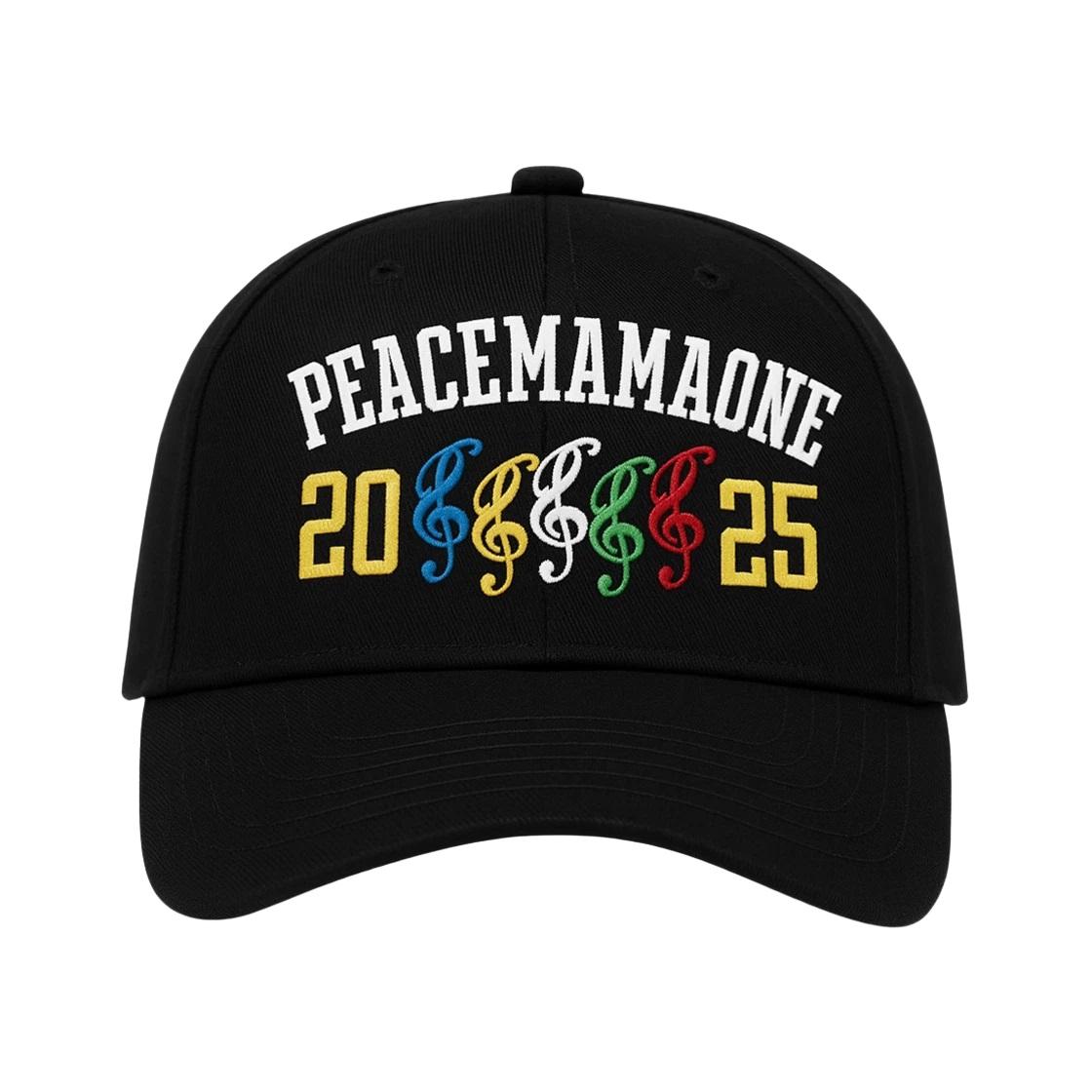 PEACEMINUSONE x 2025 MAMA Awards Mesh Black Baseball Cap