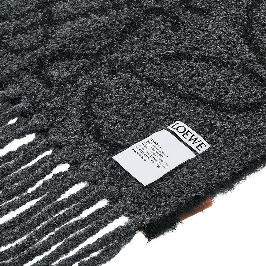 LOEWE Anagram Silk Scarf for Women