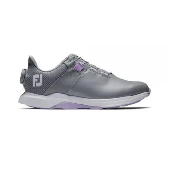 FootJoy Women’s Golf Shoes 98209 GRY LIL WHT DOM