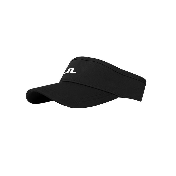 J LINDEBERG YADA Logo Golf Sun Visor Black
