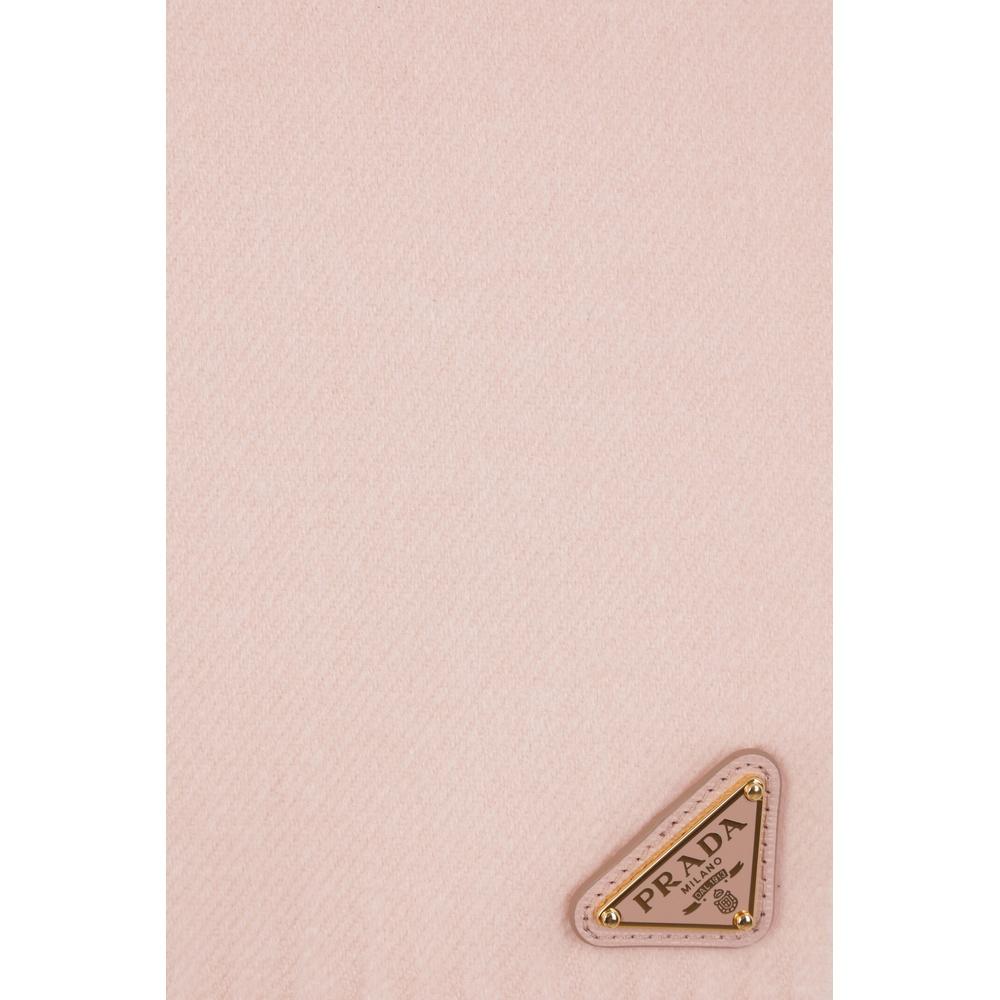 PRADA Silk Cashmere Muffler Scarf