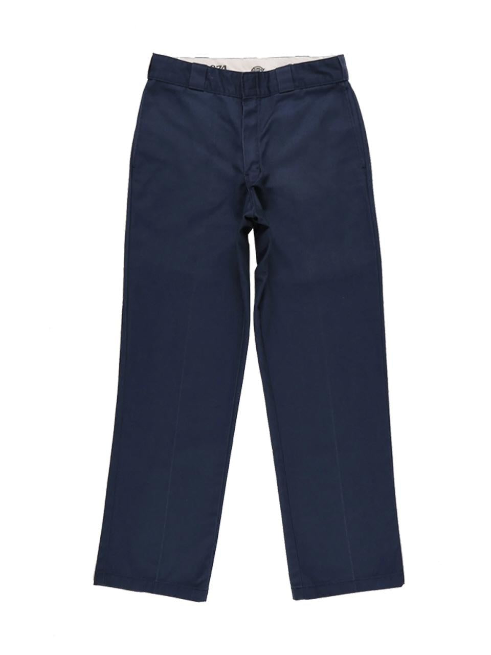 Dickies Original 874 Twill Work Pants Navy Blue Classic Unisex Pants 874 NV