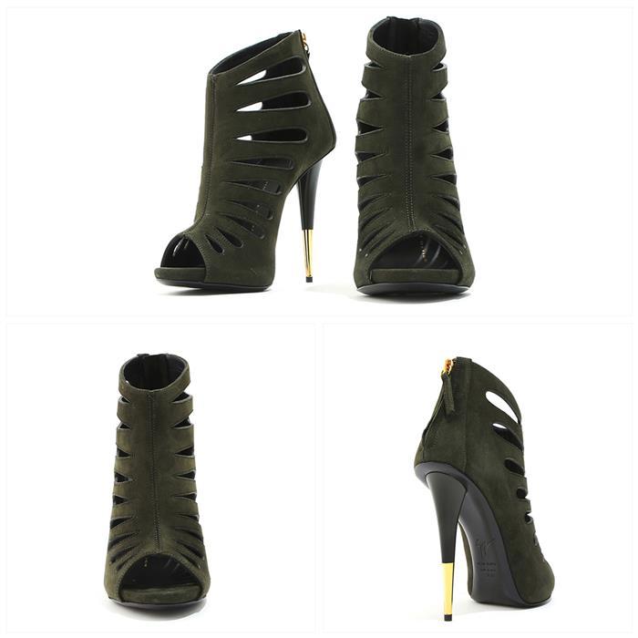 Giuseppe Zanotti Arien High Heel Pumps I37078 MILITARE