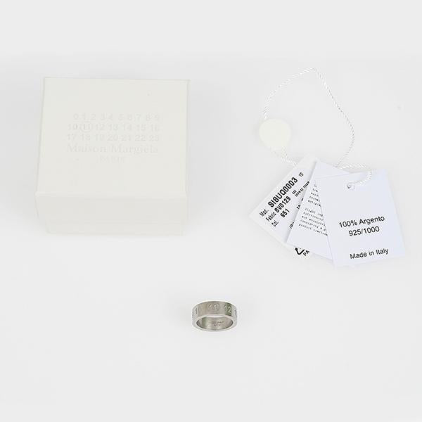 Maison Margiela Silver Number Logo Ring SI8UQ0003 SV0129 951