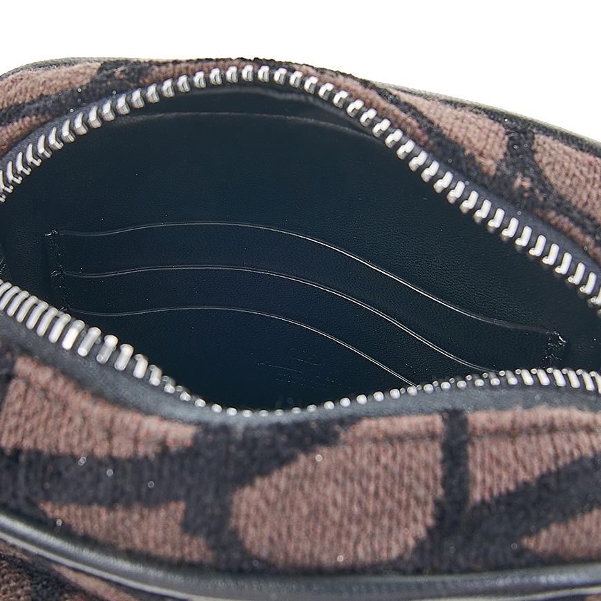 VALENTINO Garavani Iconography V Logo Crossbody Bag Black Unisex