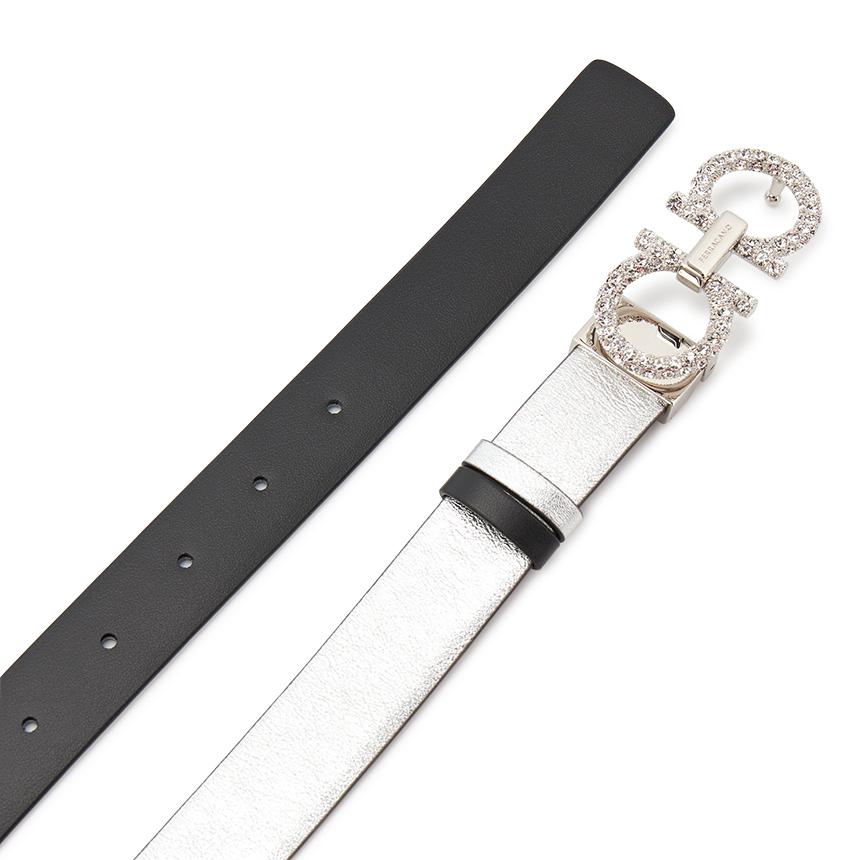 Ferragamo Women’s Reversible Leather Belt Pre-Cut 23B727 0746845