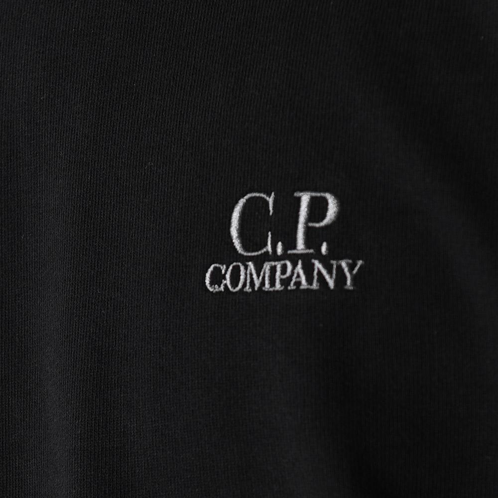 CP Company Embroidered Logo Sweatshirt Black Men’s