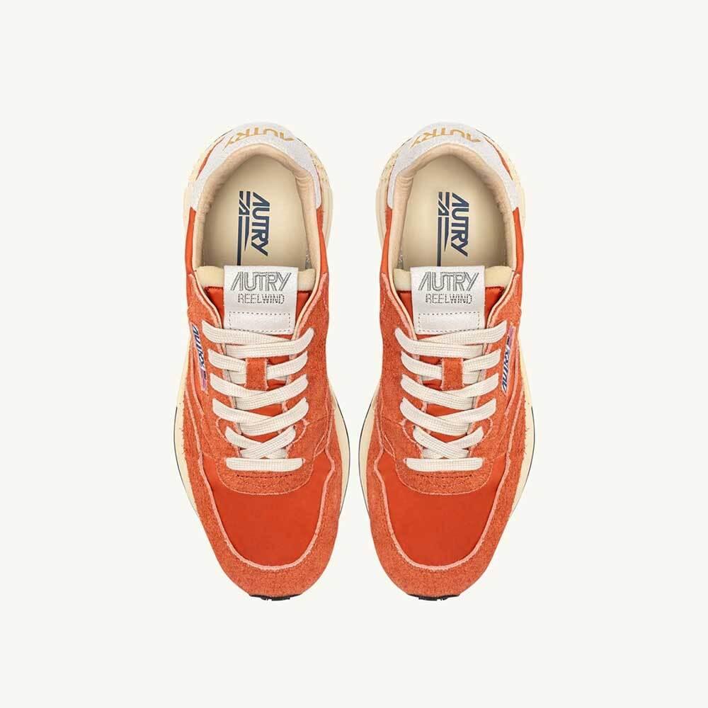 AUTRY Nylon Suede Low-Top Sneakers Men’s