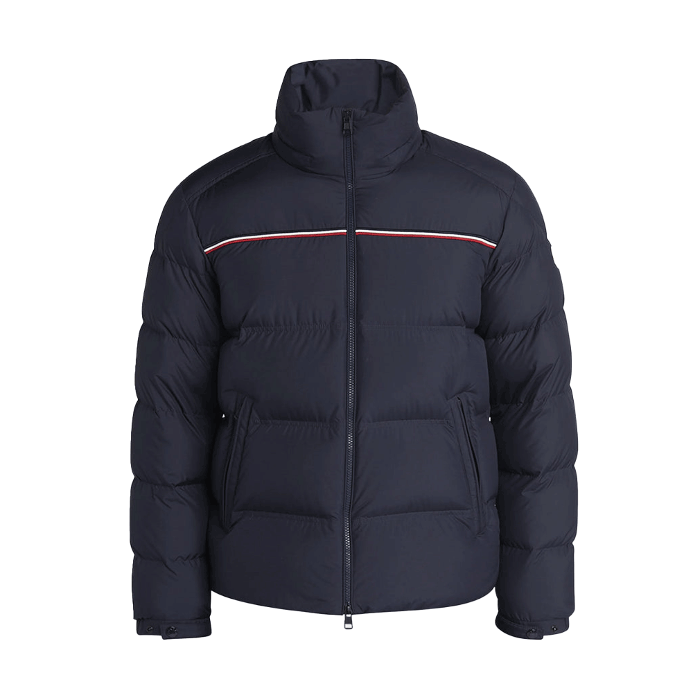 Moncler Navy Buvac Down Puffer Jacket for Men 1A00017