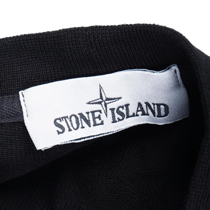 STONE ISLAND Patch Pocket Sweatshirt Black Men’s Top