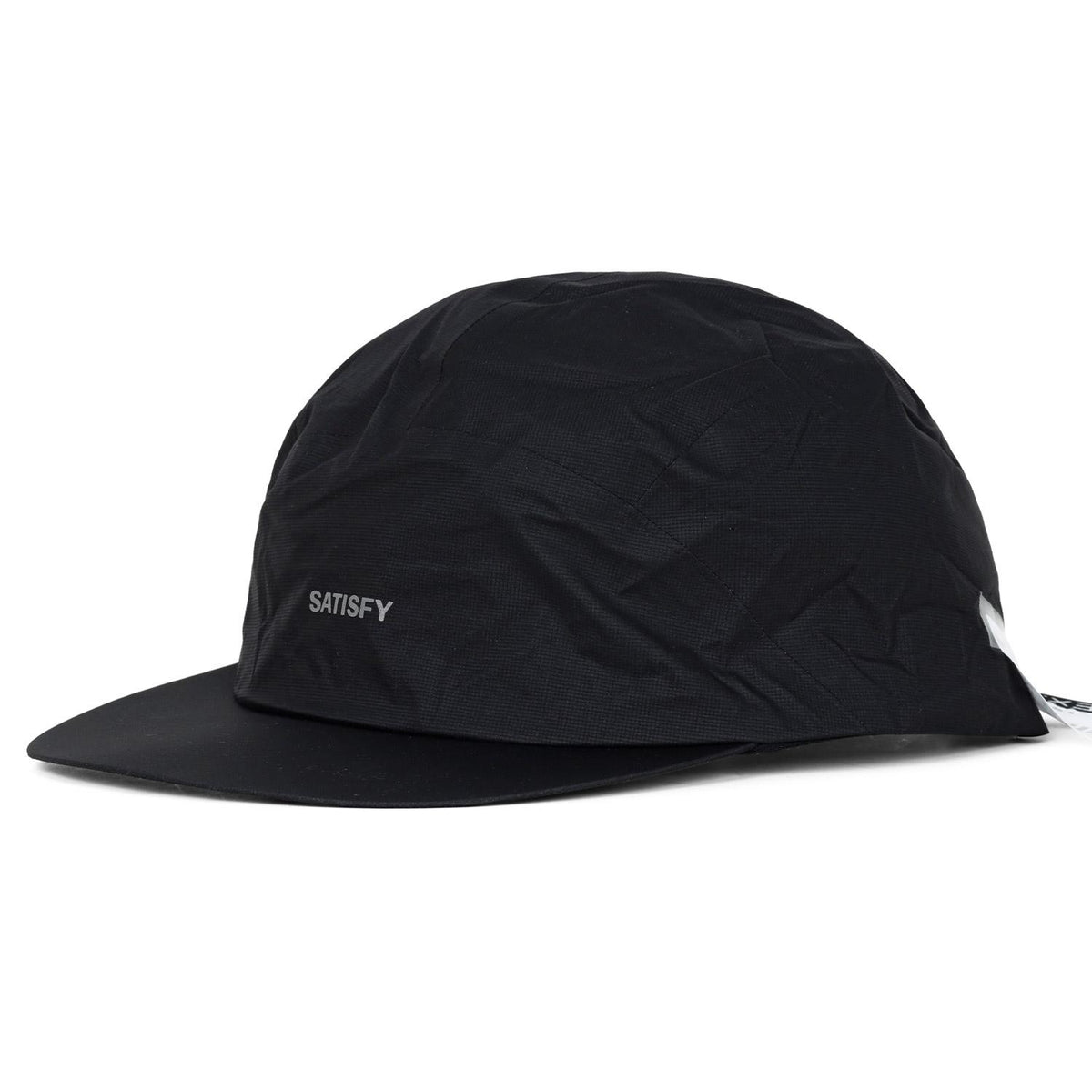 SATISFY Black Pertex 3L Rain Baseball Cap
