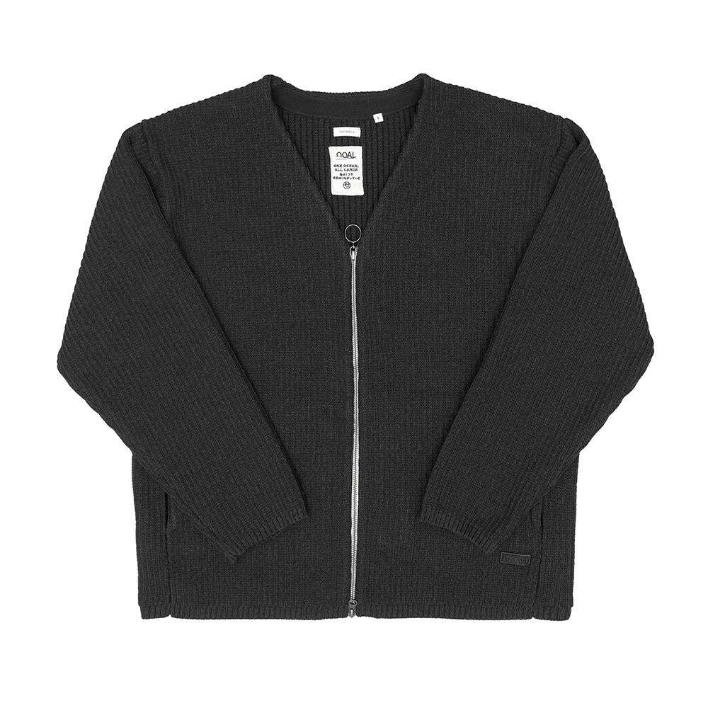 nanamica Zip-Up Cardigan Men’s Knit Sweater Navy