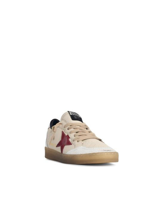 GOLDEN GOOSE Ball Star Suede Sneakers Men's GMF00117 F008742 15987 BEIGE DOM