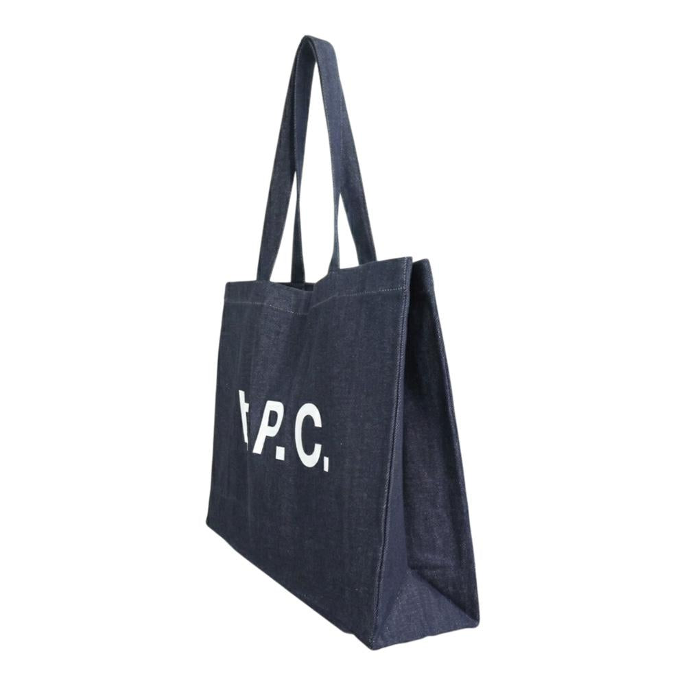 A.P.C. Unisex Logo Canvas Tote Bag
