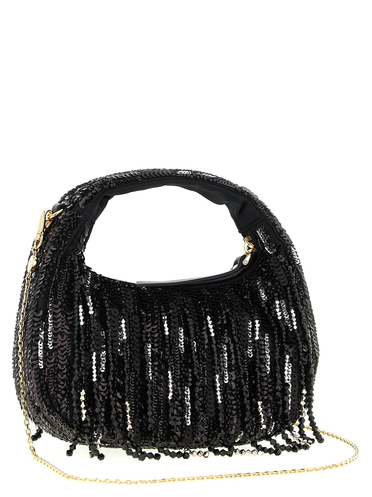 Miu Miu Leather Tote Bag Black