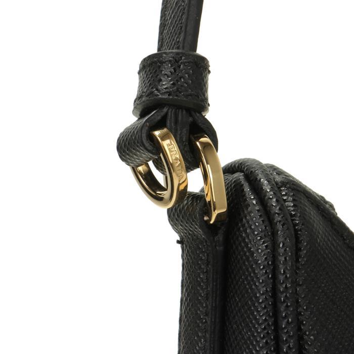 PRADA Re-Edition 2005 Saffiano Leather Mini Shoulder Bag Black
