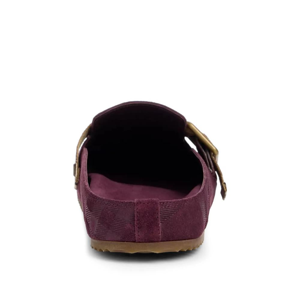 BURBERRY Leather Urchin Mules Slippers Women’s Sandals Black
