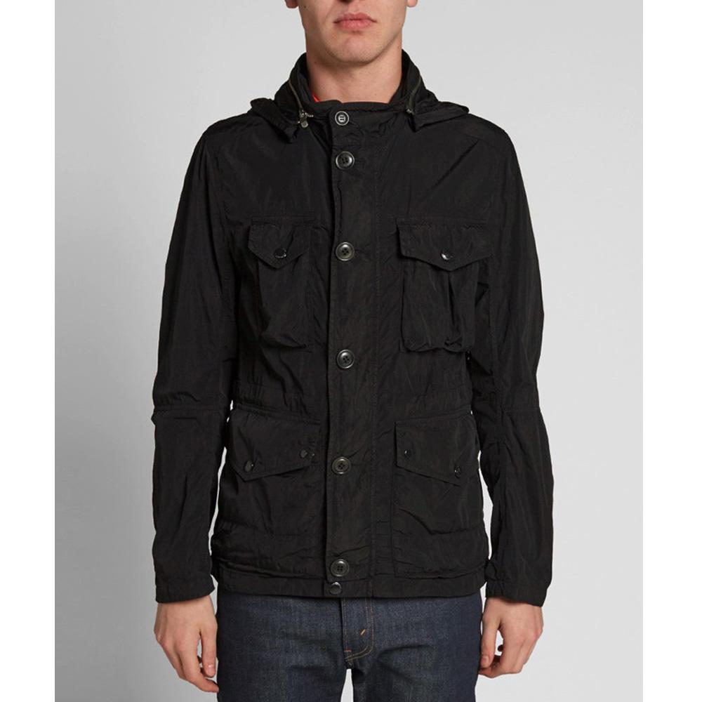 CP Company Goggle Zip-Up Hooded Jacket Black
