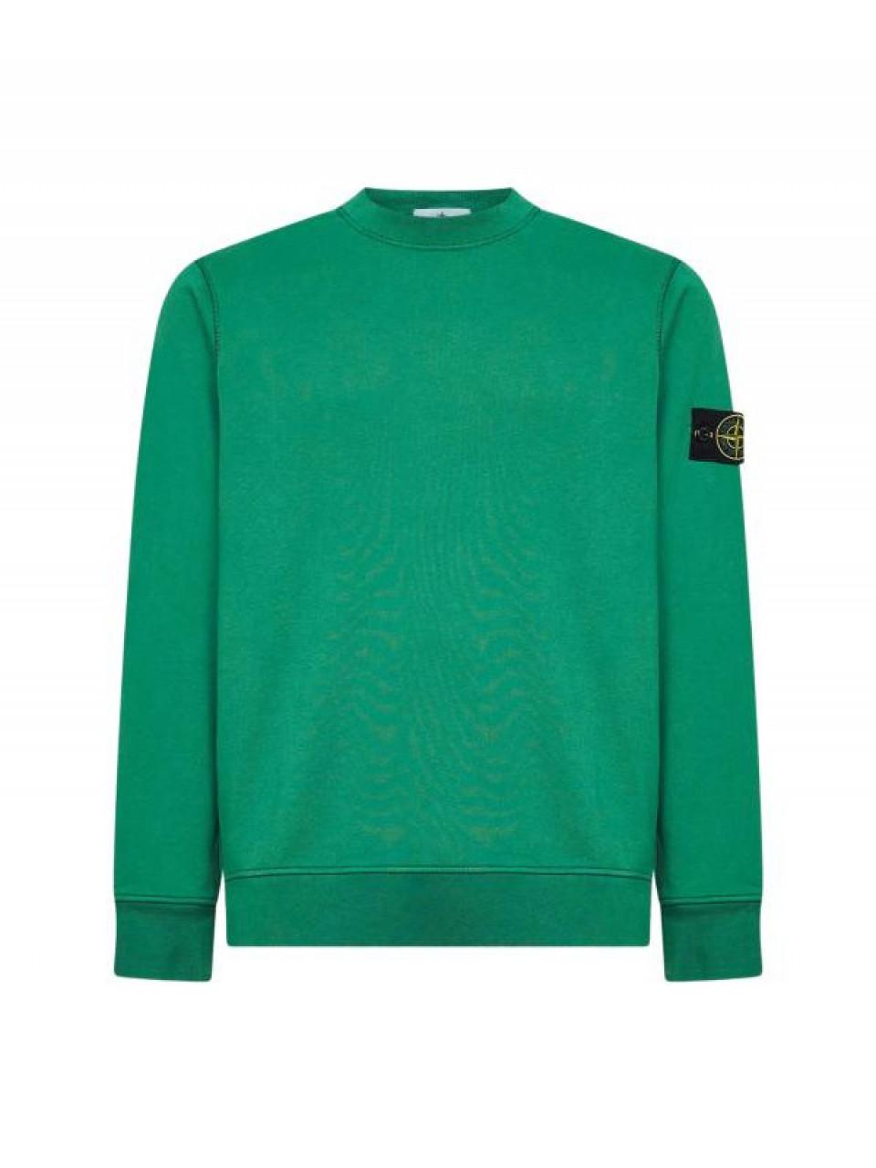 STONE ISLAND Cotton Fleece Regular Fit Crewneck Sweatsh L1S156100060 S0051 V005H