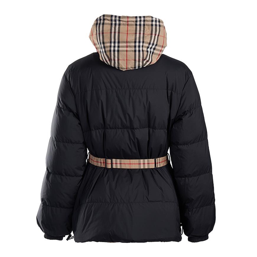 BURBERRY Reversible Check Puffer Jacket for Women 8079476 W OAKMENRE REV A7028 2