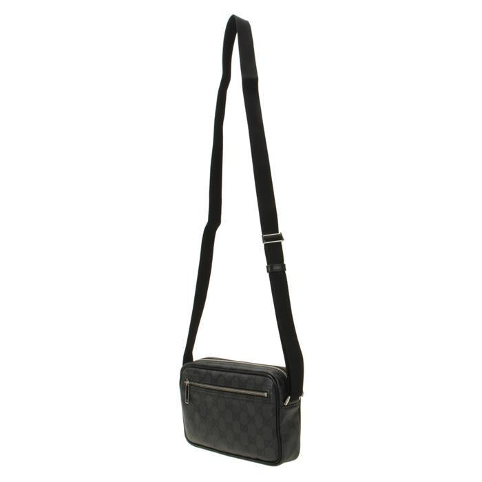 GUCCI Essence Classic Mini Crossbody Bag Black Leather
