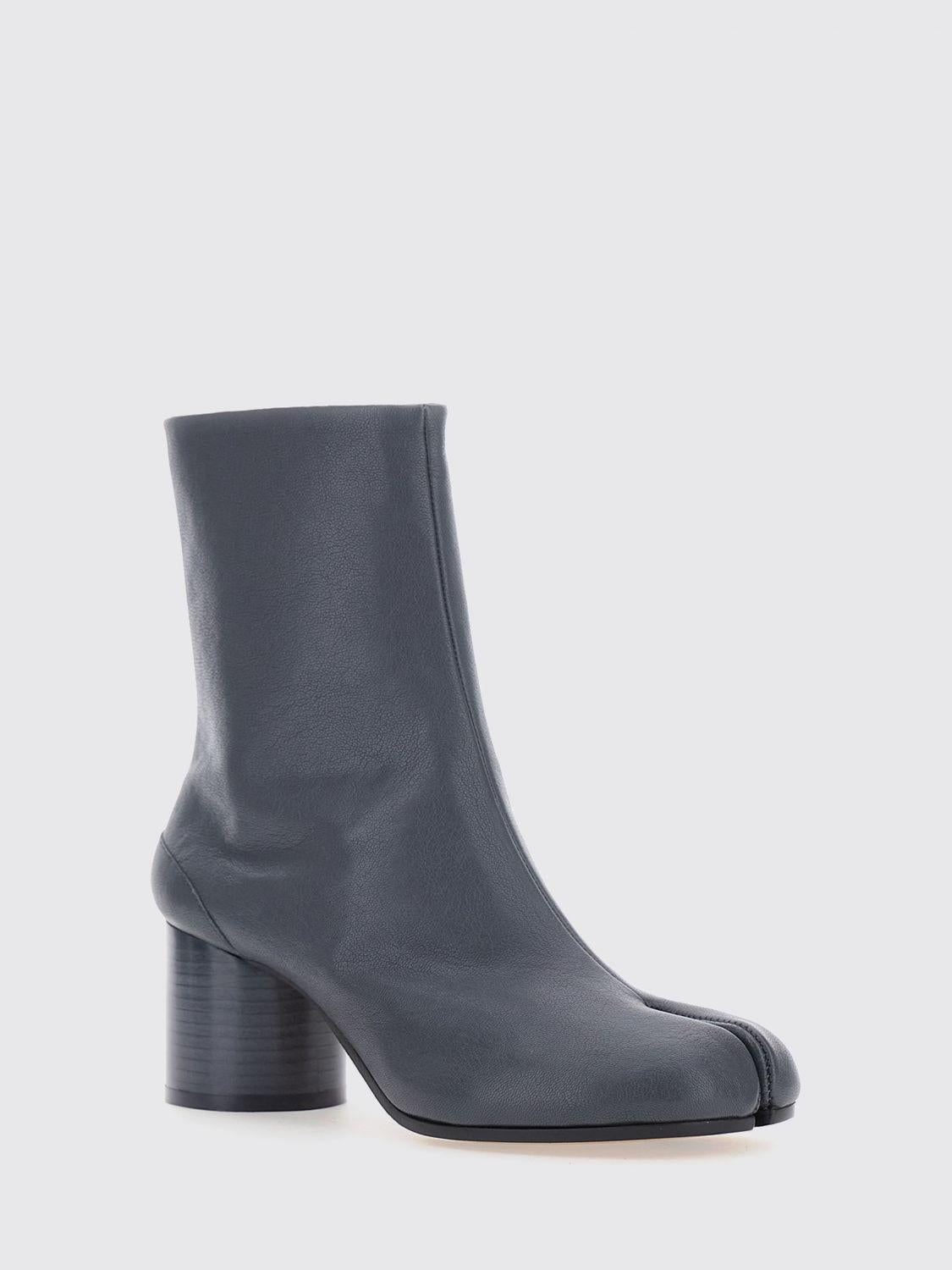 Maison Margiela Leather Ankle Boots Black Women’s