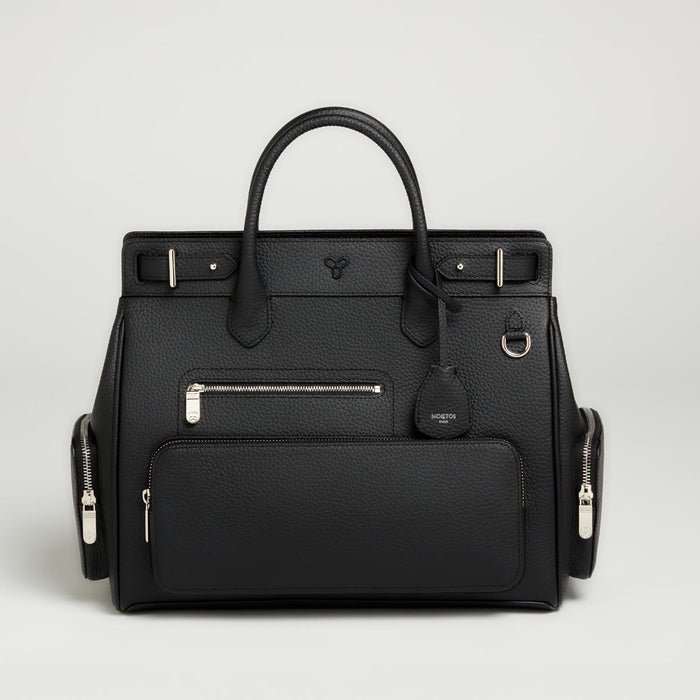 MOIETOII Nouver Mer Cargo 35 Black Crossbody Bag