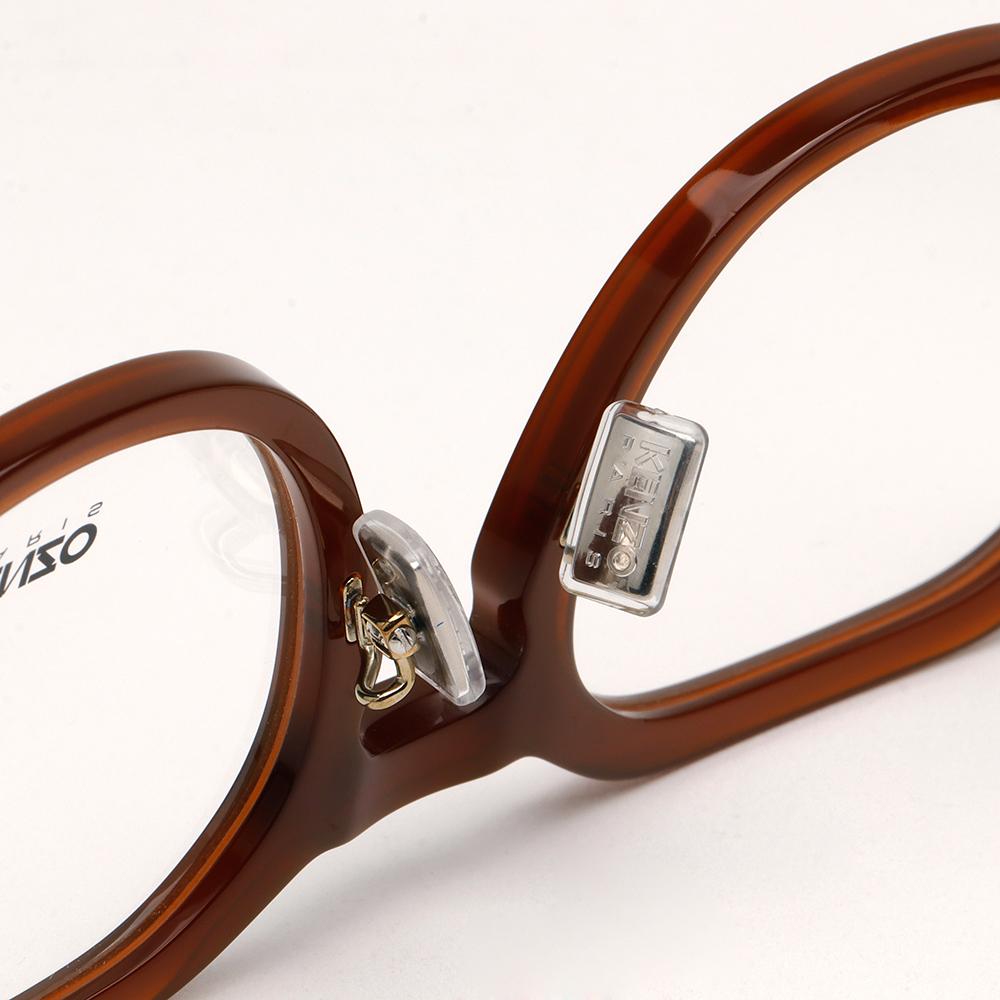 KENZO Acetate Asian Fit Eyeglass Frames Unisex Tortoise Daily Style