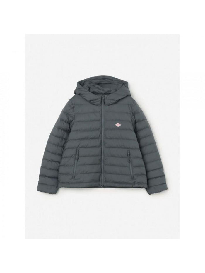 DANTON Hooded Down Jacket for Women DTA0563 NRP MGREY