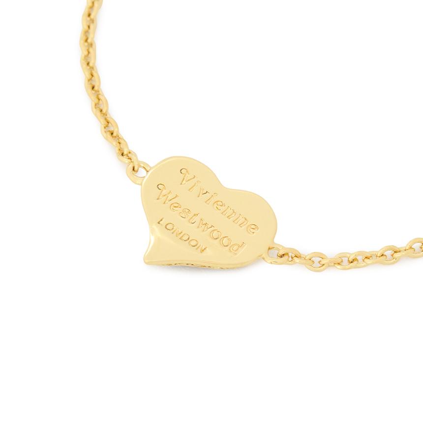 Vivienne Westwood Petra Chain Bracelet for Women Silver-Tone