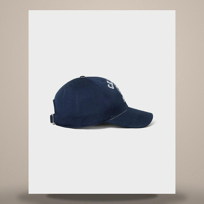 CELINE Cotton Twill Roussillon Cap Blue Red AA0MI2U74 FYM0