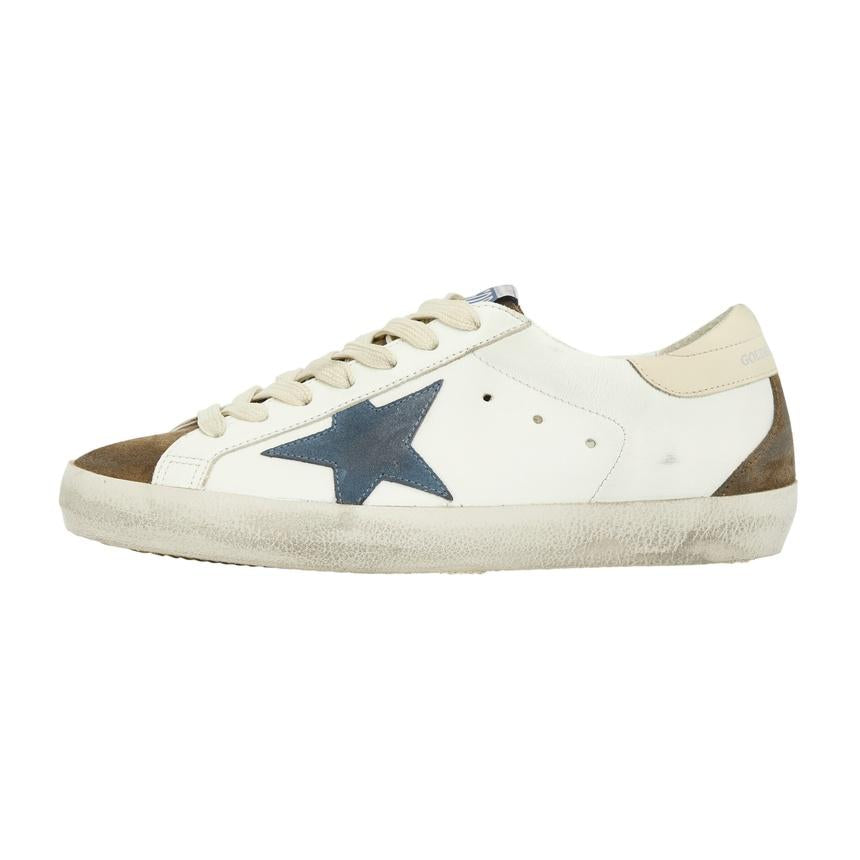 GOLDEN GOOSE Superstar Low-Top Sneakers Men White Leather