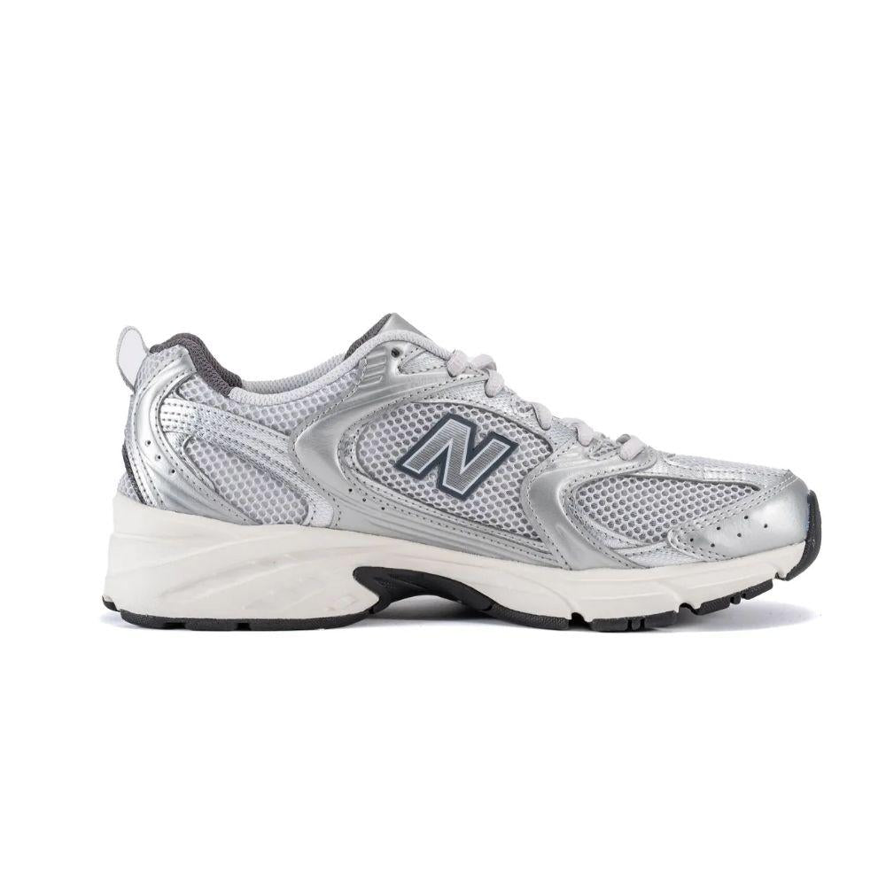 New Balance 530 Gray Matter Silver Metallic Low-Top Sneakers