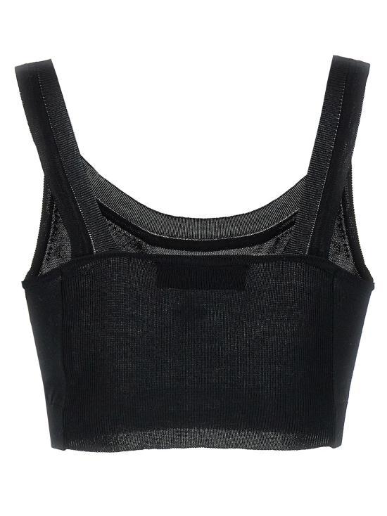 Vivienne Westwood Bea Knit Bra Top Navy 1803003Z Y003F