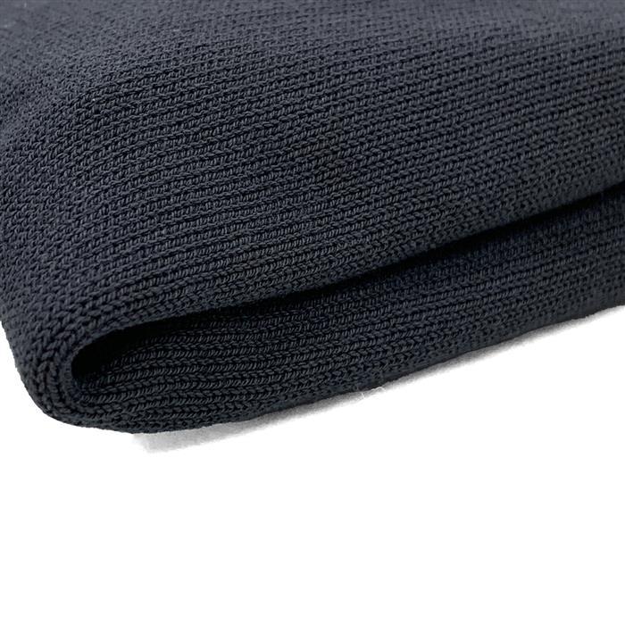 CP Company Cotton Crepe Round Neck Knit Sweater with Lens Patch