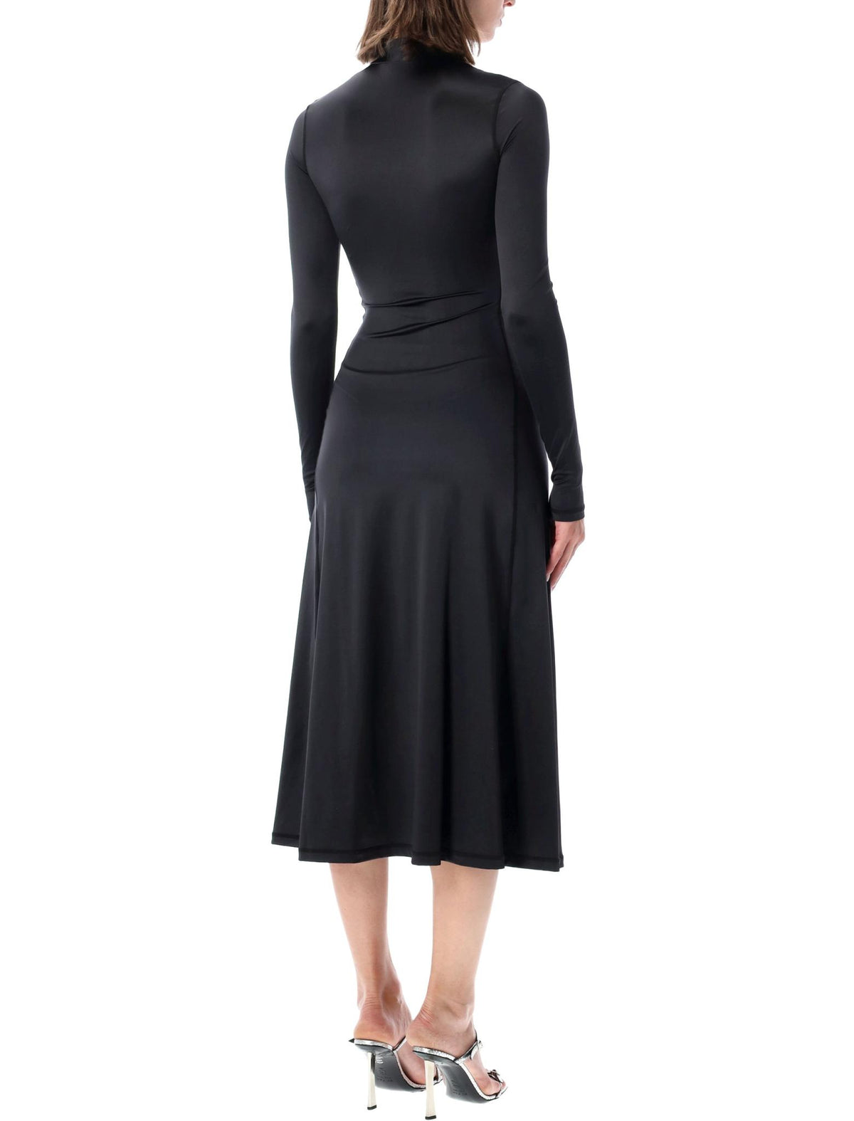 DIESEL Long Sleeve Midi Dress