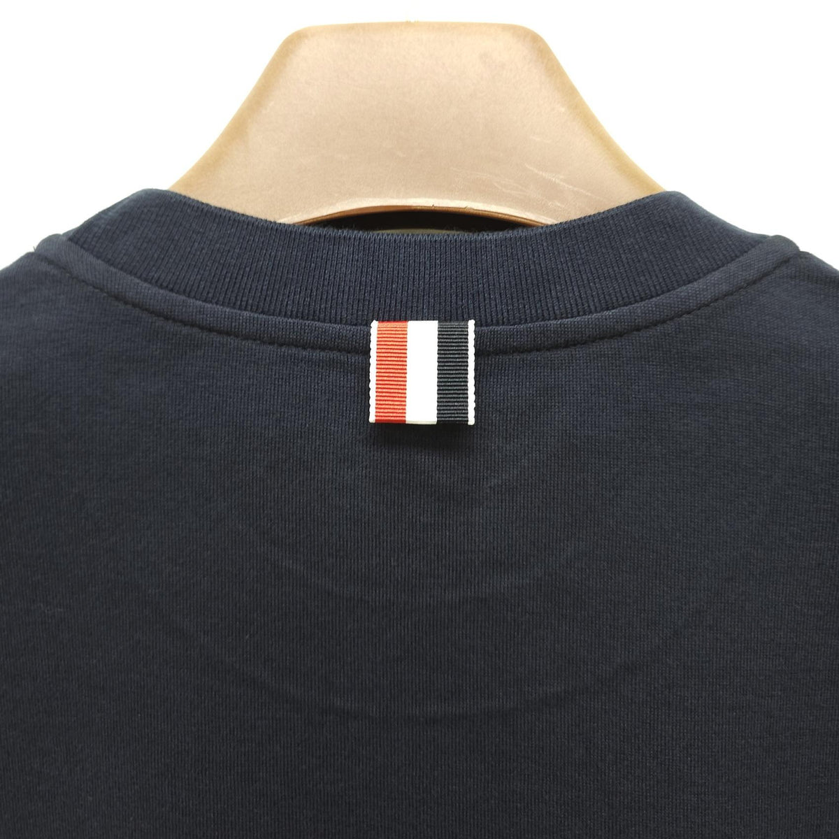 THOM BROWNE Women’s Diagonal Stripe Long Sleeve T-Shirt FJS103G 07862 415