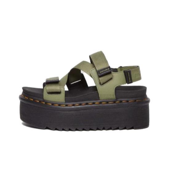 Dr.Martens Black Leather Sandals for Women 31805357 DOM