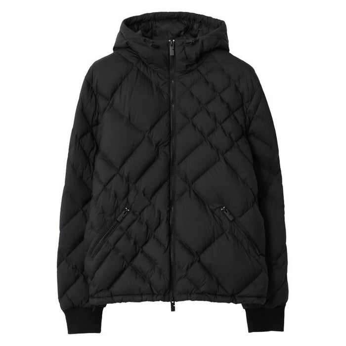 BURBERRY Check Stitch Men's Puffer Jacket