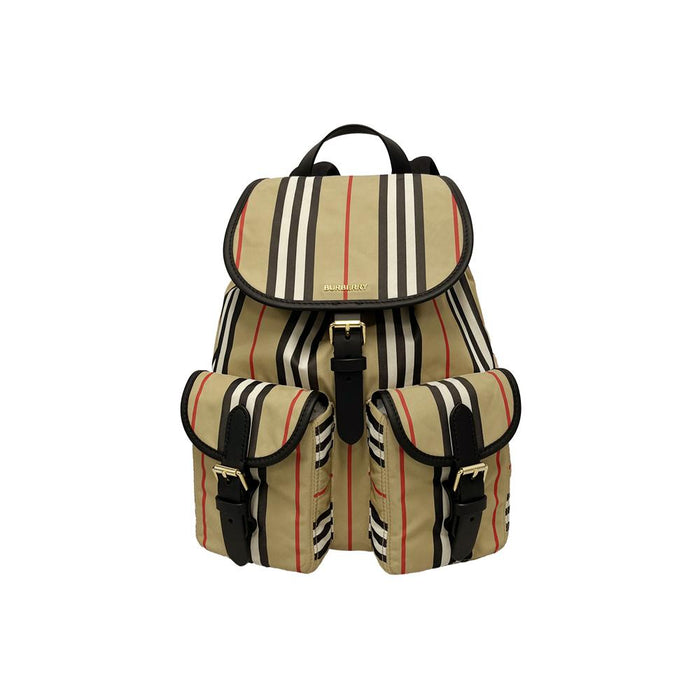 BURBERRY Archive Beige Stripe ENFIELD Medium Backpack 8121465