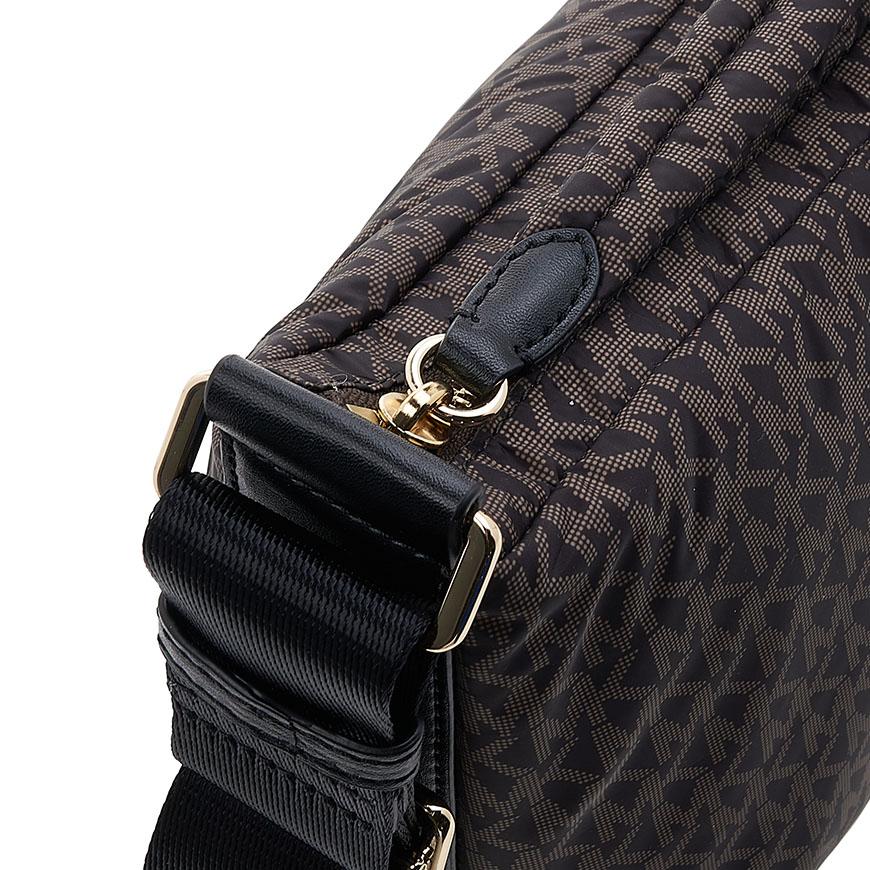 Michael Kors Leonie Crossbody Bag Brown Monogram Canvas
