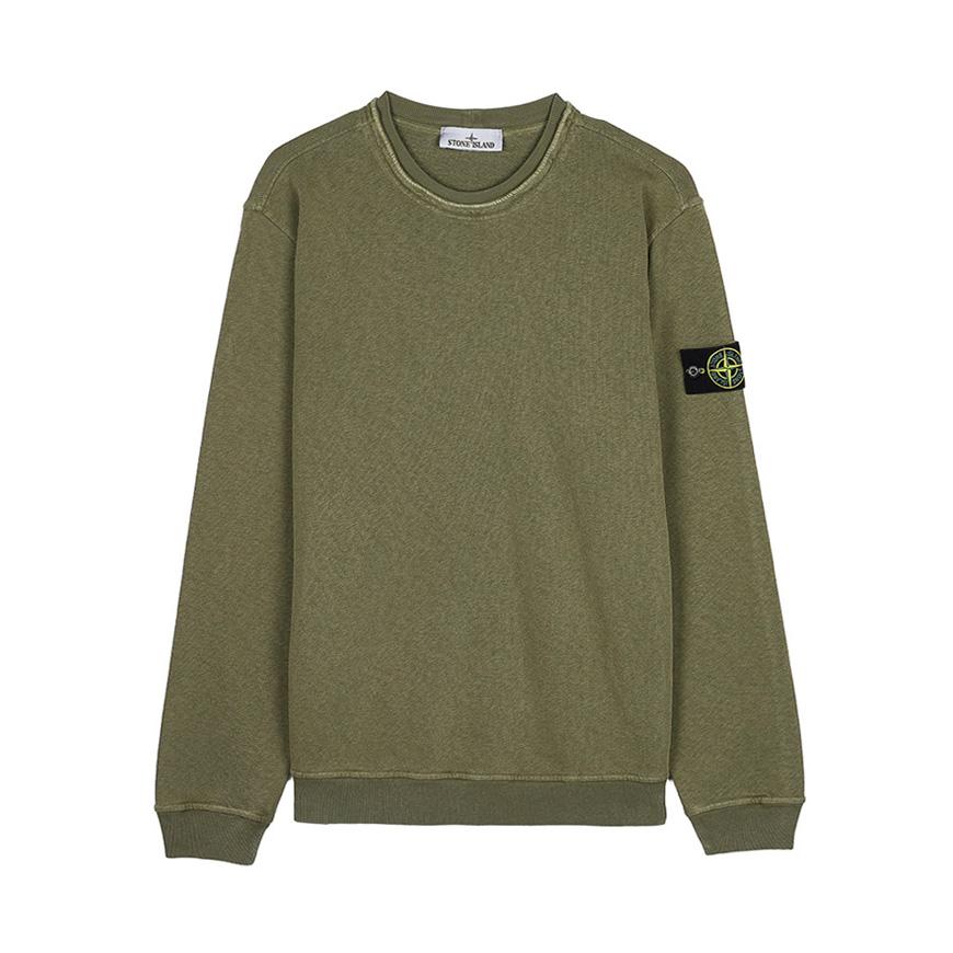 STONE ISLAND Regular Fit Crewneck Sweatshirt Men S0060 V015G