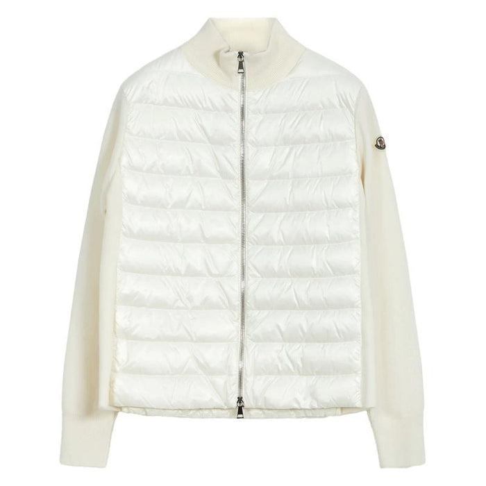 Moncler Wool Puffer Zip-Up Jacket for Women
